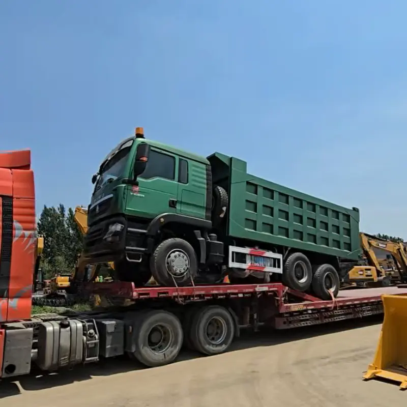 Sinotruk HOWO TX 371HP دوبارہ تیار شدہ ڈمپ ٹرک MALI